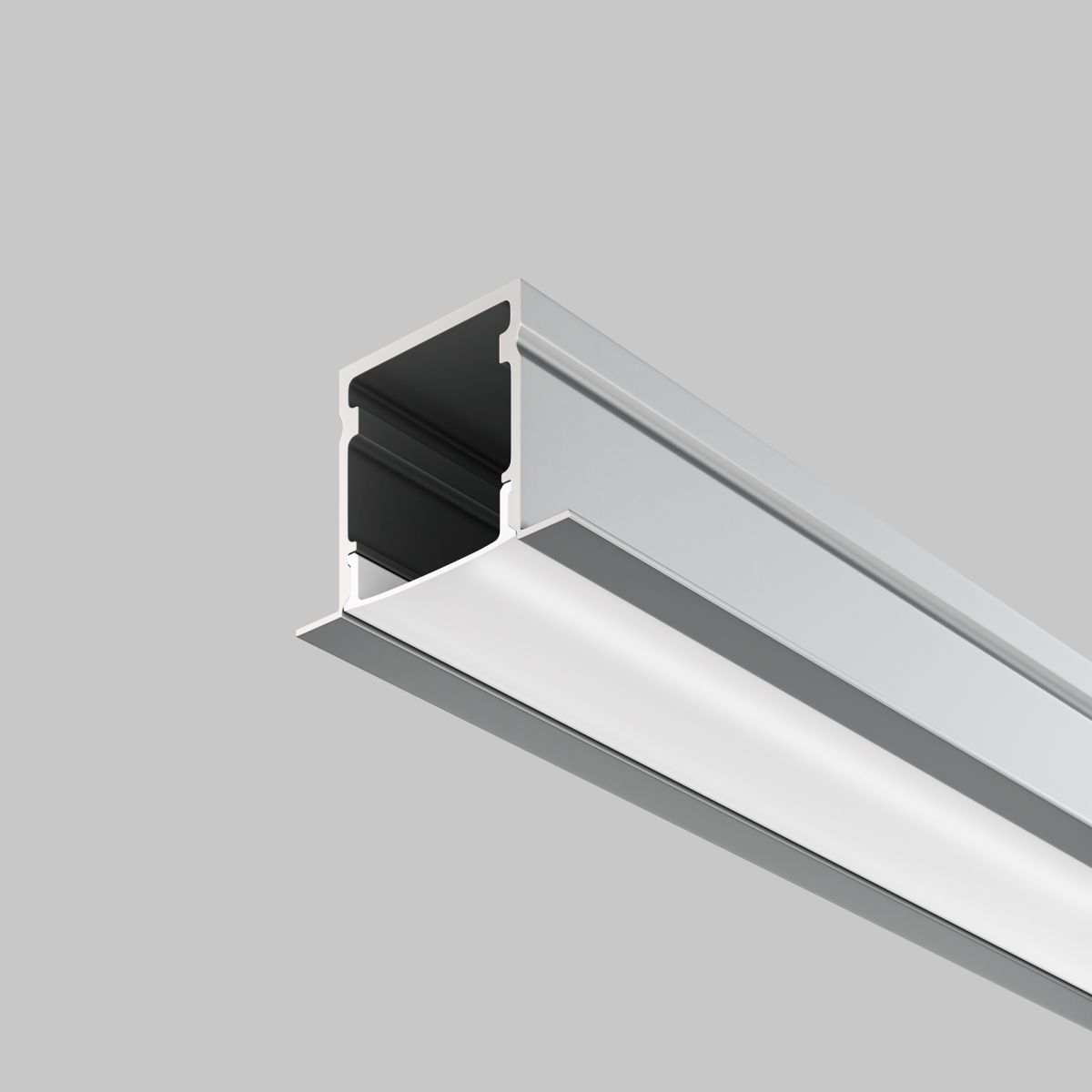 Профиль встраиваемый с накладным фланцем Maytoni Led Strip ALM-2720-S-2M 632017