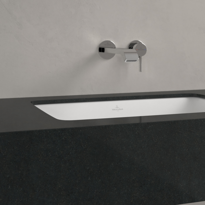 Villeroy&Boch Loop&Friends Раковина встраиваемая 54х34х19см., с переливом, цвет: альпийский белый