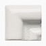 Angulo Marco Moldura White Caps 5x5 ADOC5080