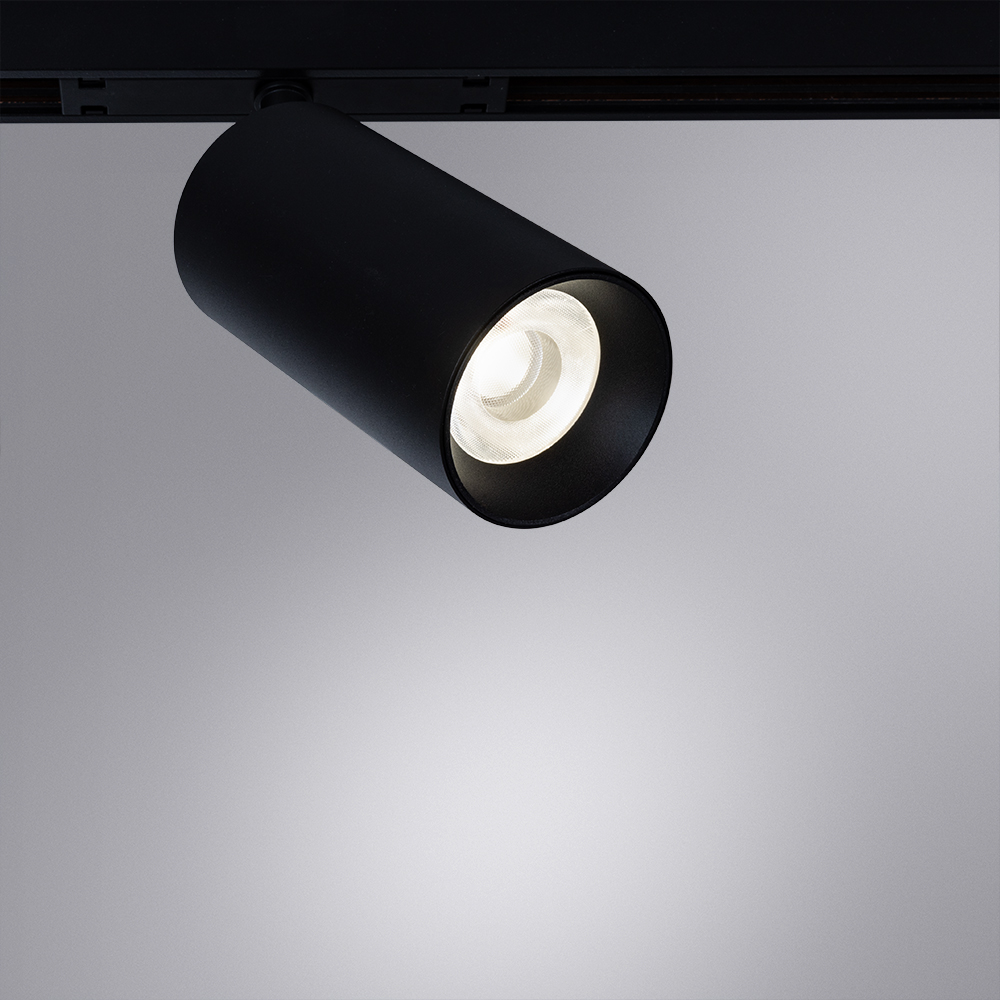 Трековый магнитный светильник Arte Lamp Optima A7261PL-1BK