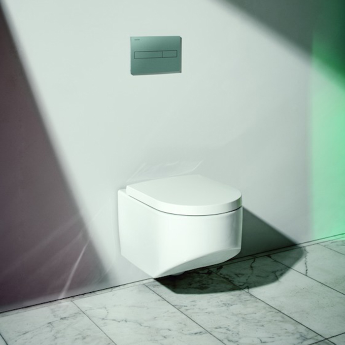 Laufen Sonar Унитаз подвесной 53х37х34см, безободковый, цвет: белый