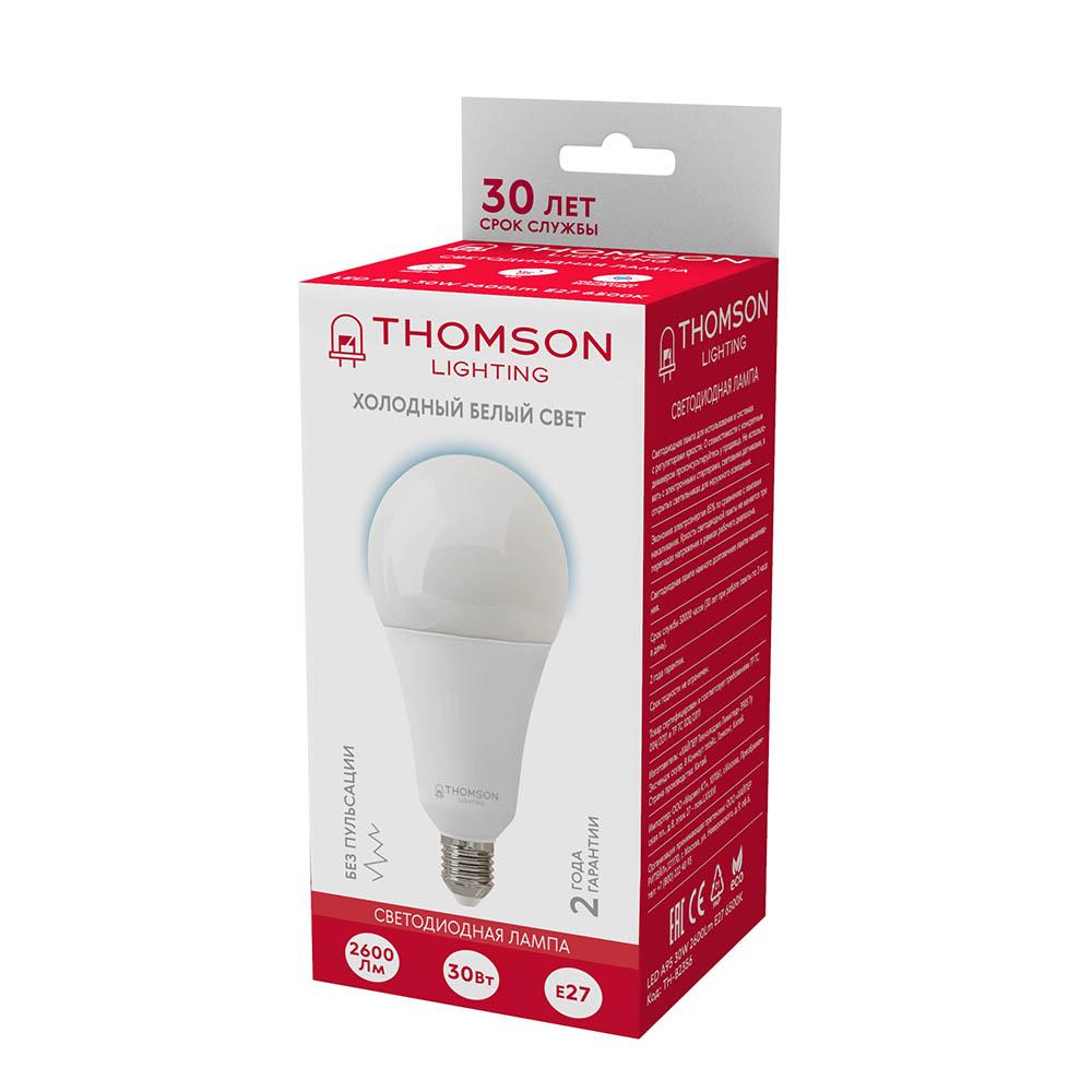 Лампа светодиодная Thomson E27 30W 6500K груша матовая TH-B2356
