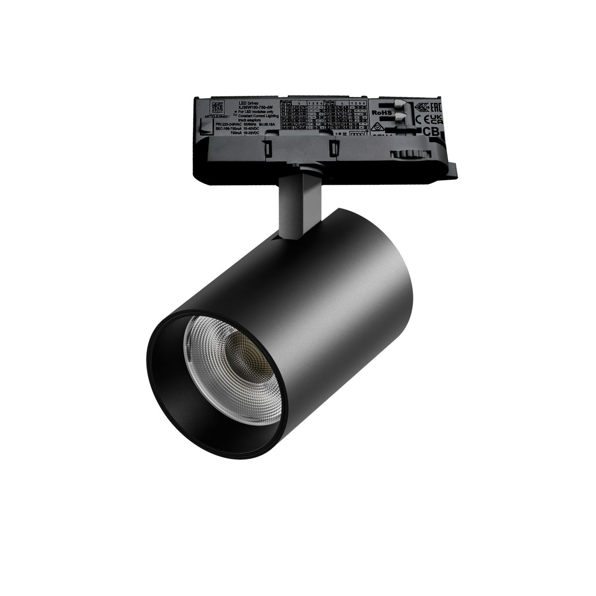 Трековый трехфазный светильник Quattro LED с адаптером Lightstar Alta Base A5337QT (215337 + 594037)
