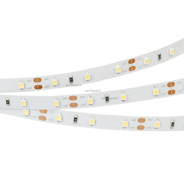 Светодиодная лента Arlight RT 2-5000 12V White6000 (3528, 300 LED, LUX) 010522(B)