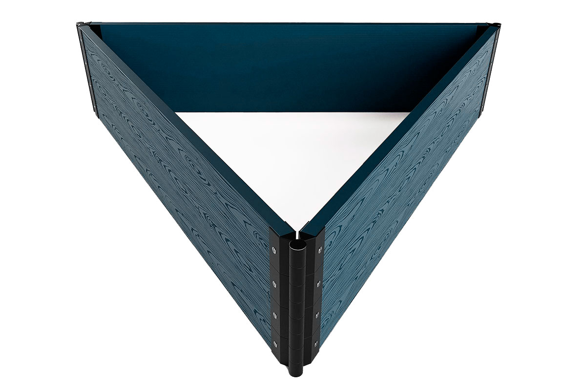 Доска грядочная NauticPrime 300*30*2950мм, серый
