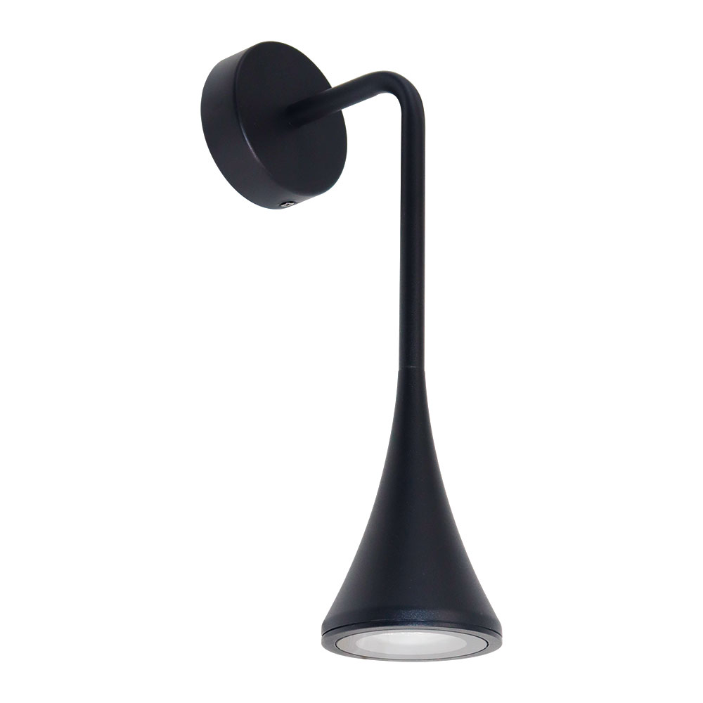 Фасадный светильник Arte Lamp Bronn A2367AL-1BK