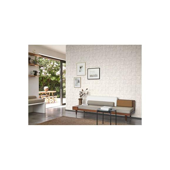 Обои Casadeco 89640330 Papier Froisse Craie