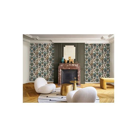Обои Casamance 76130202 Denderah Blanc/multico