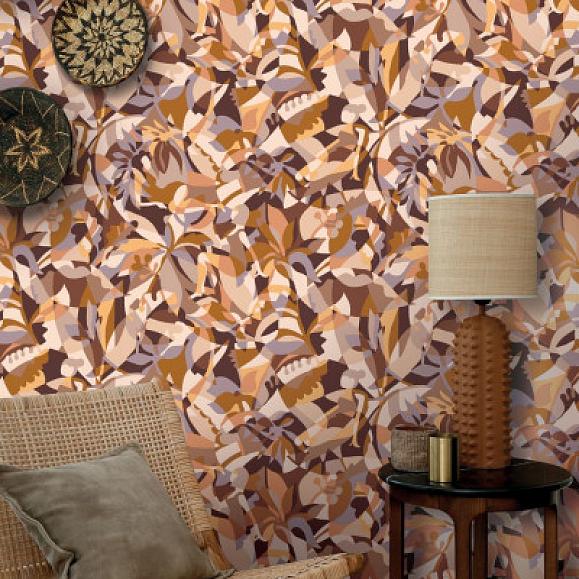 Обои Casamance 75880814 Plongeon Ocre/nude