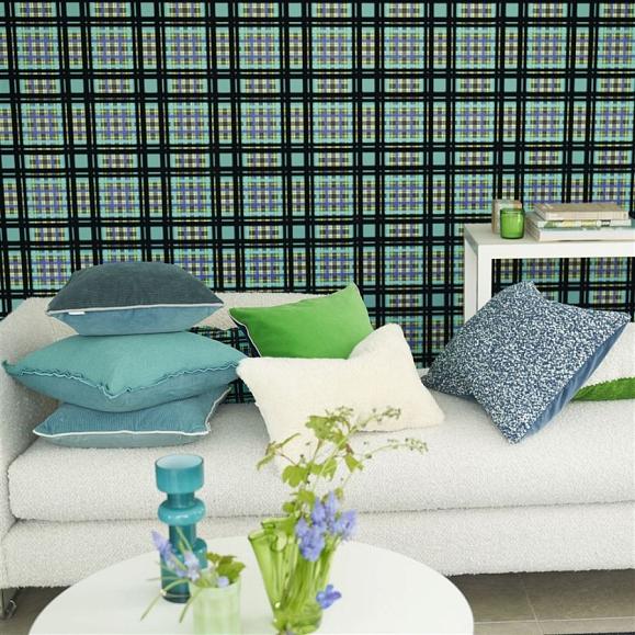 Обои Designers guild PDG1143/02 Chennai Azure