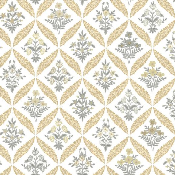 Обои York RF7511 Estee Garden Gold Multi
