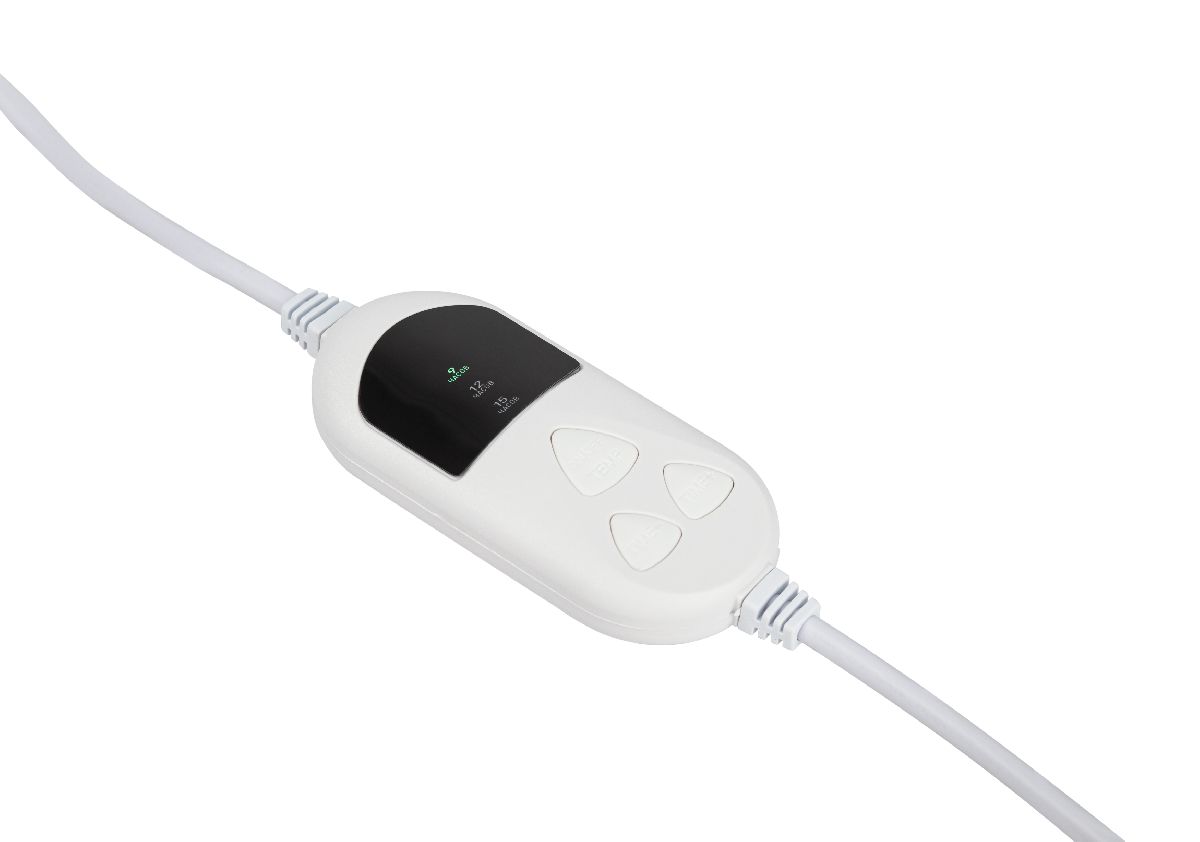 Разветвитель сетевой для линейных светильников Эра 5х IEC C7 2 pin+timer (9/12/15 H) 2м Б0060527