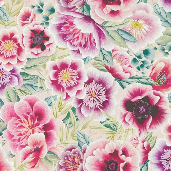 Обои Harlequin 112902 Marsha Powder/Peony/Magenta