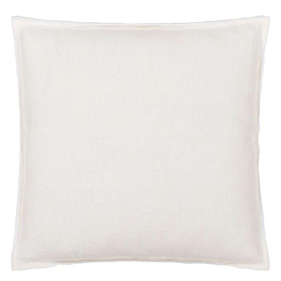 Подушка CCDG1474, Brera Lino, Alabaster with White overlocked edge, Designers Guild 43 x 43см