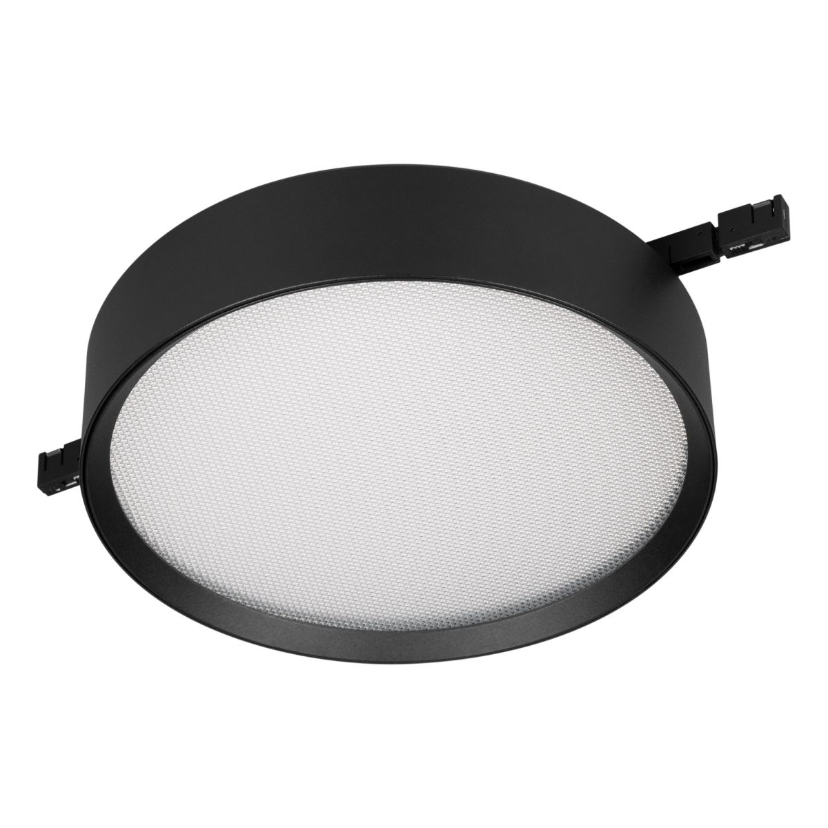 Трековый магнитный светильник Arlight MAG-MICROCOSM-RONDO-R150-15W Day4000 (BK, 90 deg, 24V) (IP20 Металл) 051754