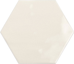 CERAMICA RIBESALBES GEOMETRY Hex Ivory Glossy