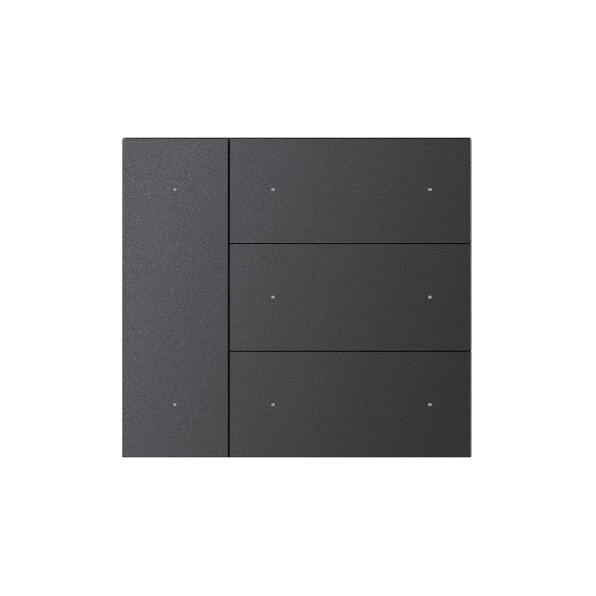 Накладка панели Arlight KNX-23-4G-SUF Dark Grey (Backlight) 051087