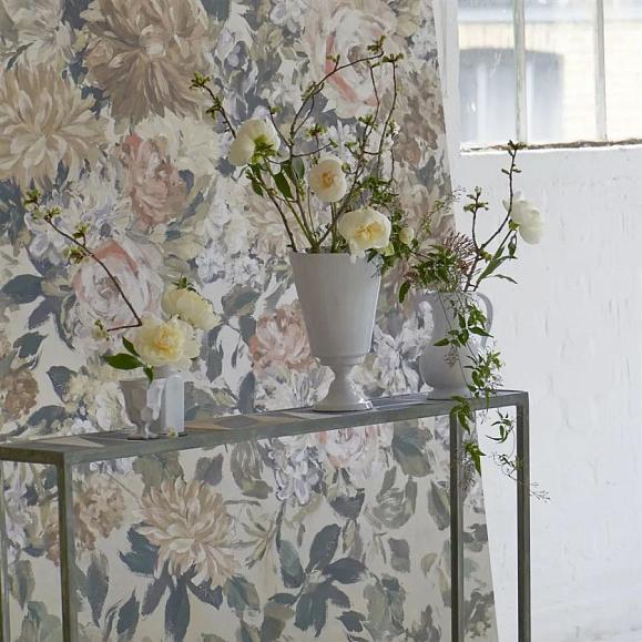 Панно Designers Guild PDG1170/03 Fleurs D Artistes Chalk