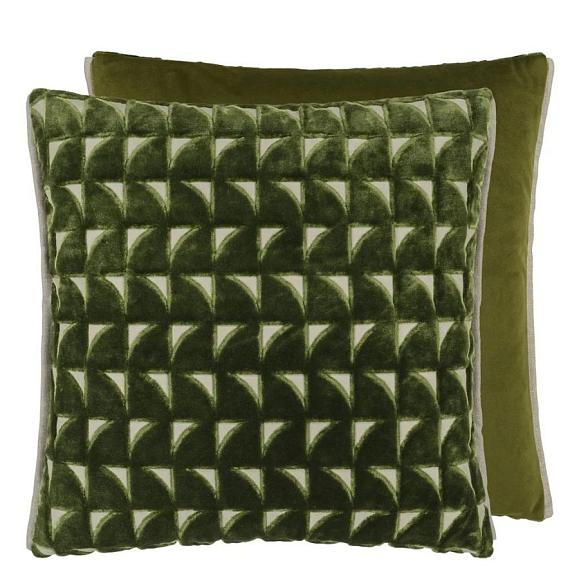 Подушка CCDG1597, Marquise Velvet, Fern, Designers Guild 50 x 50см