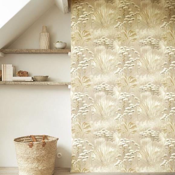 Обои Casadeco 200941591 Oyat Beige lin