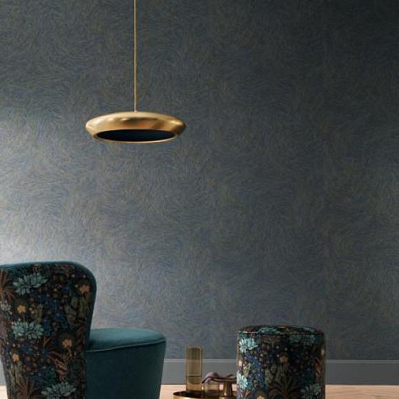 Обои Casamance 75414180 Voie Lactee Marine/dore