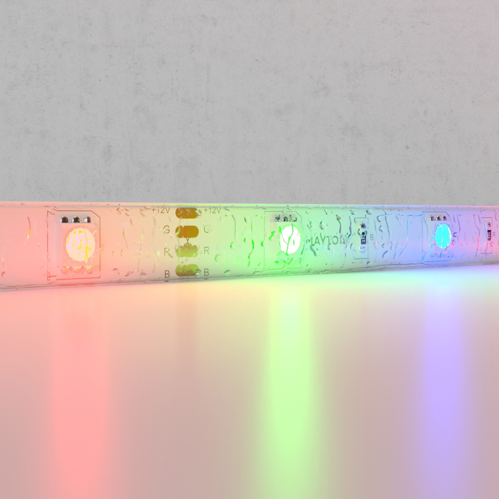 Светодиодная лента Maytoni Technical 12В 5050 7,2Вт/м RGB IP65 10127