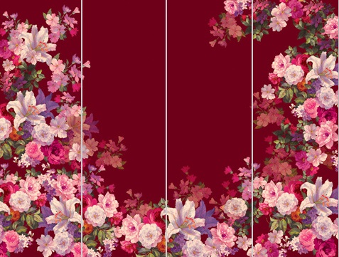 Панно Loymina V9 020 B-2 French bouquet