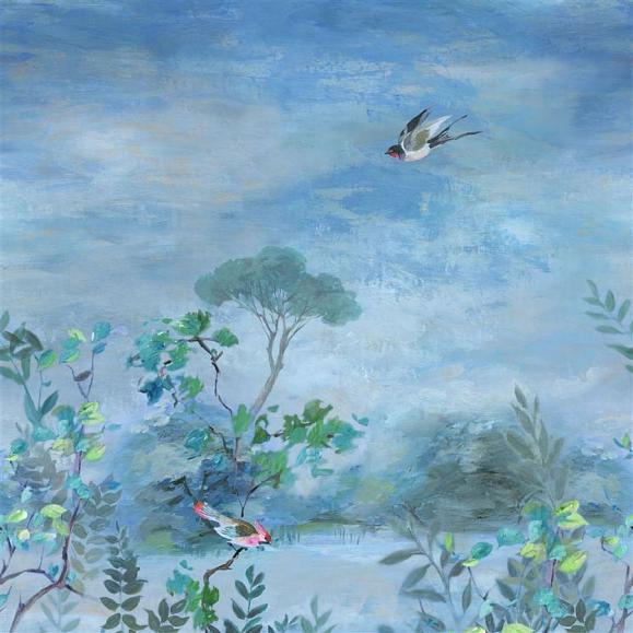 Панно Designers guild PDG1057/01 Giardino Segreto Scene 2 Delft