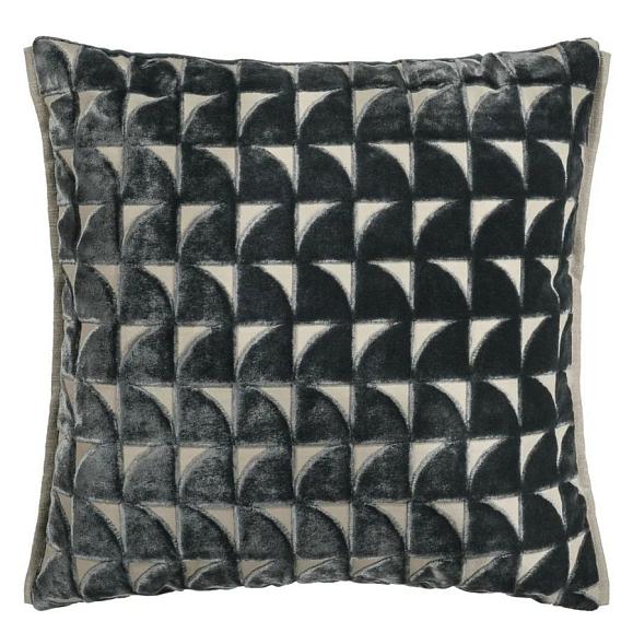 Подушка CCDG1600, Marquise Velvet, Graphite, Designers Guild 50 x 50см