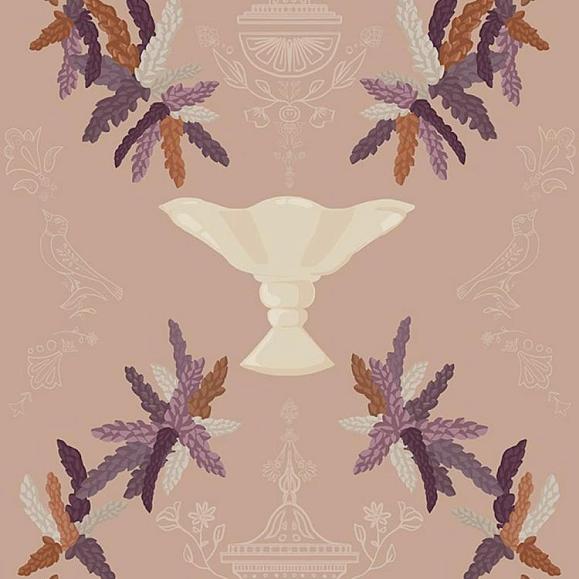 Обои Coordonne 8800064V Neo-Rococo Nude