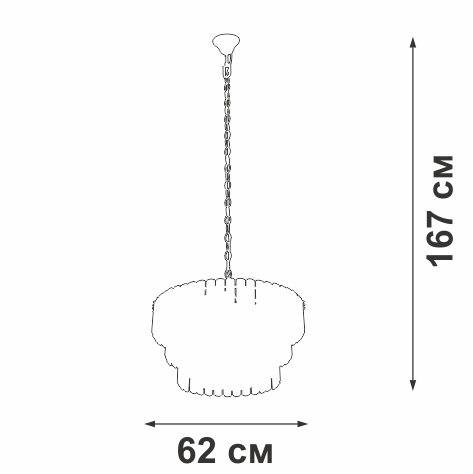 Подвесная люстра Vitaluce V5353-8/11
