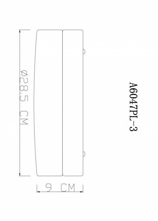 Потолочный светильник Arte Lamp Aqua-Tablet A6047PL-3AB