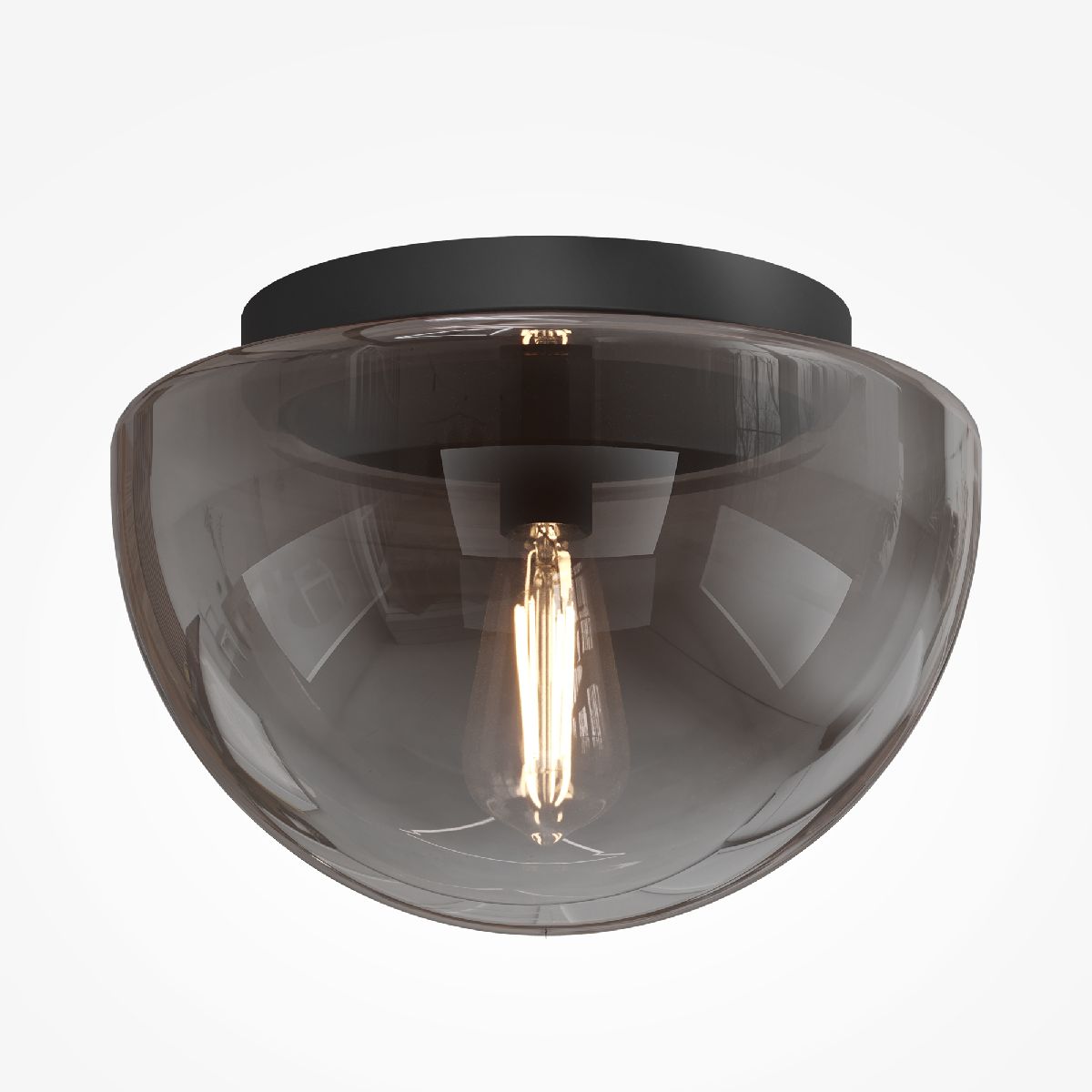 Настенно-потолочный светильник Maytoni Glassy MOD270CL-01B