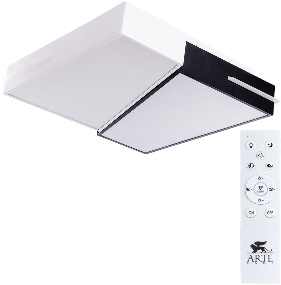 Потолочный светодиодный светильник Arte Lamp Multi-Piazza A8091PL-1BK