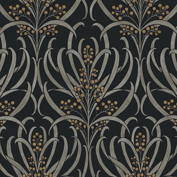 Обои York AC9145 Calluna Black/Gold