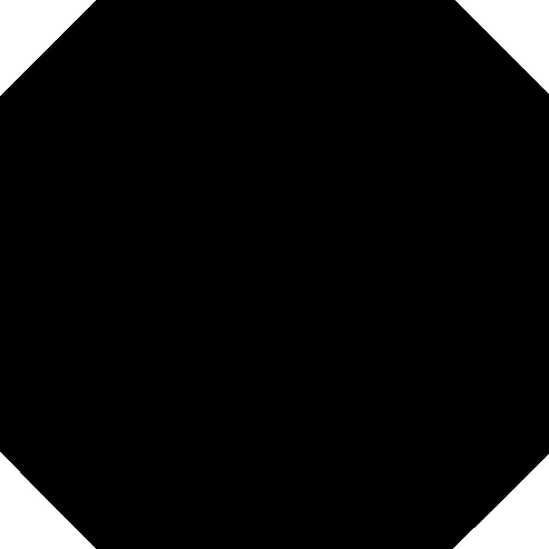 Octógono Negro