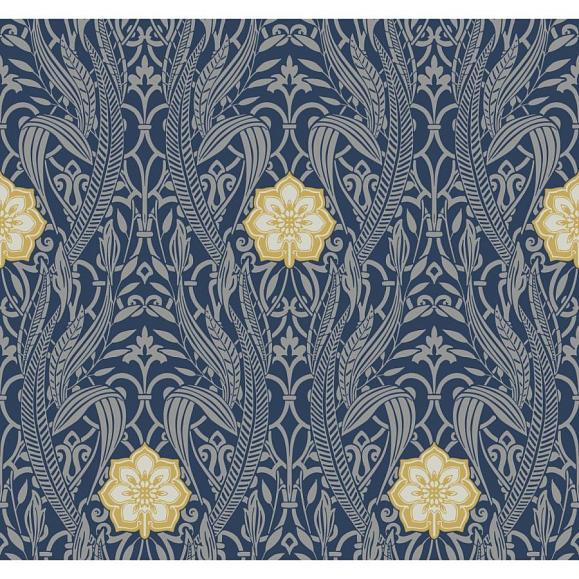 Обои York DM4994 Gatsby Damask Navy