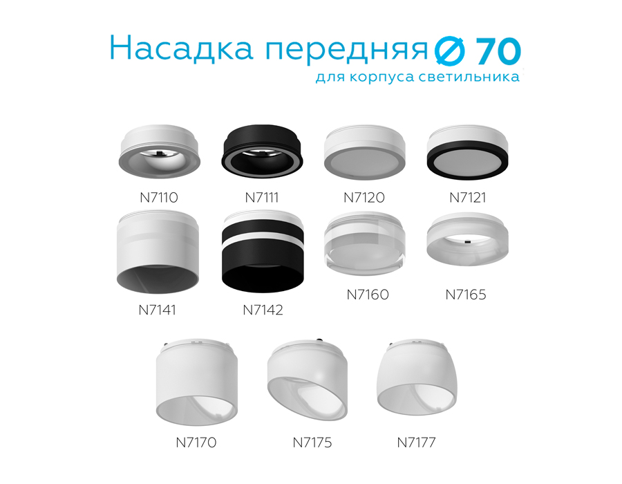 Насадка передняя Ambrella Light DIY Spot N7121