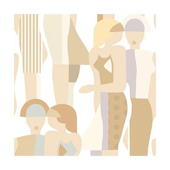 Обои Casadeco 88444111 Fashion Week Pastel