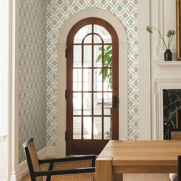 Обои York RF7512 Estee Garden Pastel Multi