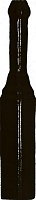 Angulo Exterior Rodapie Clasico Negro 3,5x15 ADNE5442