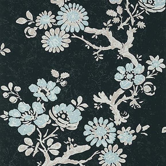 Обои Thibaut T10814 Claudette Charcoal