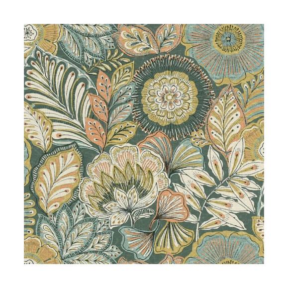 Обои Casadeco 88157714 Batik Vert canopee