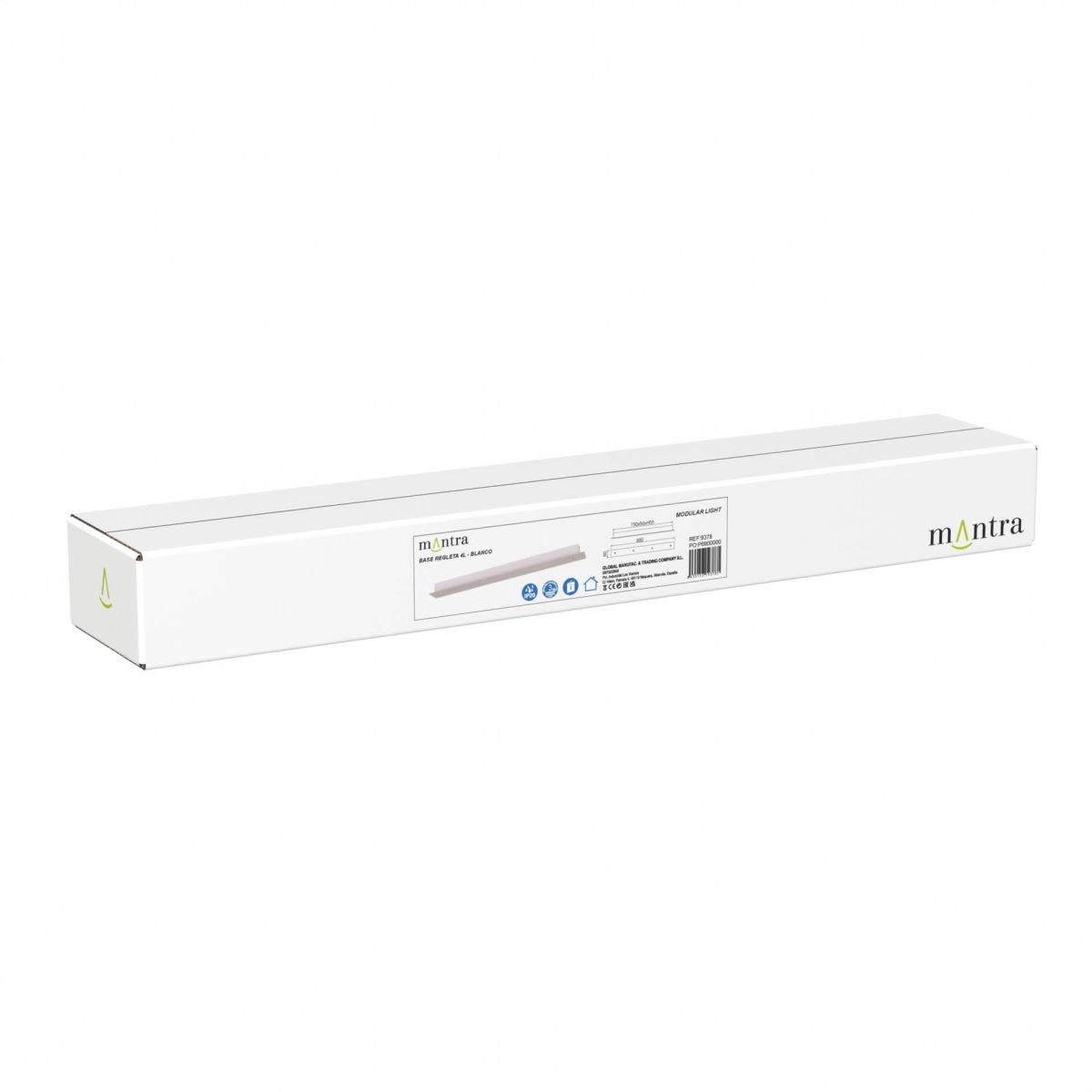 Основание потолочное 4L Mantra Modular Light Florones 9378