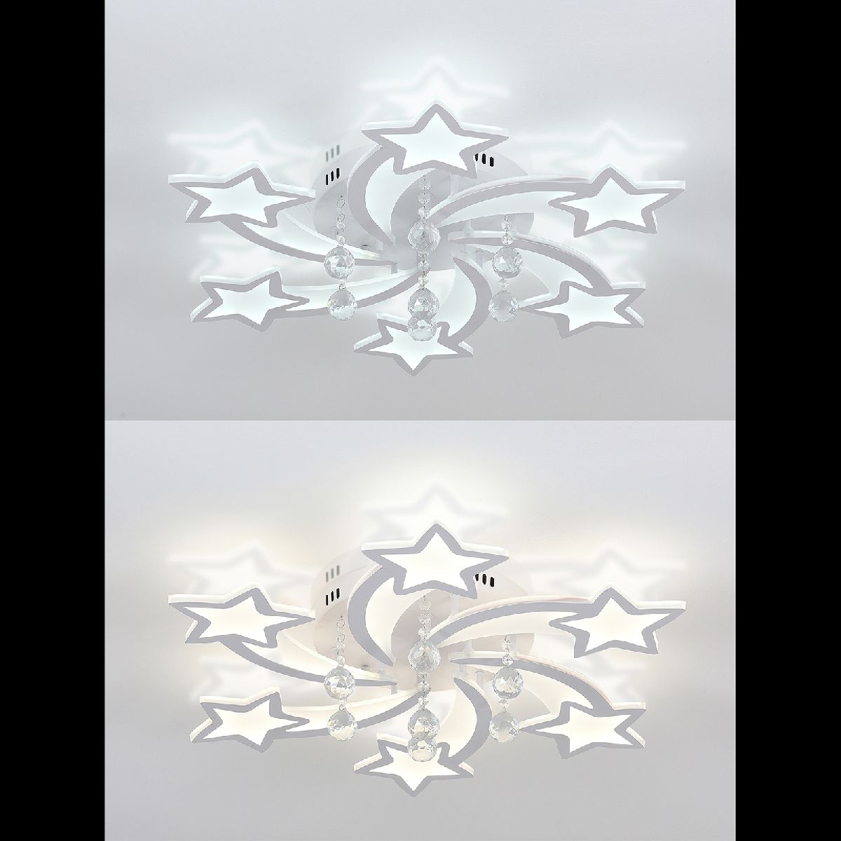 Потолочная светодиодная люстра Natali Kovaltseva Star LED LAMPS 81239