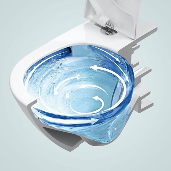 Villeroy&Boch Subway 3.0 Унитаз подвесной, безободковый, сиденье-в комплекте SoftClosing, CeramicPlus, цвет: альпийский белый
