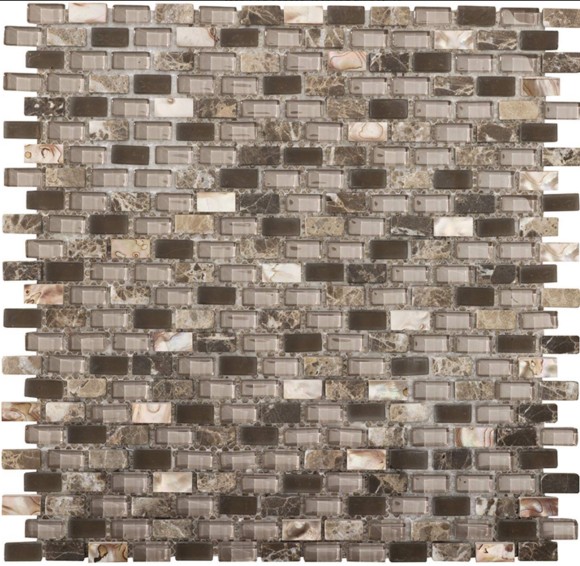 Tribal Pearl Brown 1x2 28,6x28,3x0,8