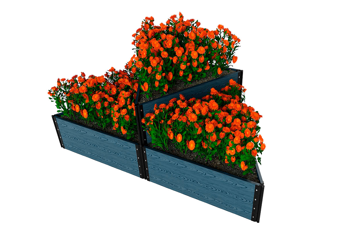 Доска грядочная NauticPrime 300*30*2950мм, серый