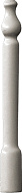 CERAMICHE GRAZIA AMARCORD Zoccolo Dark Fumo Matt