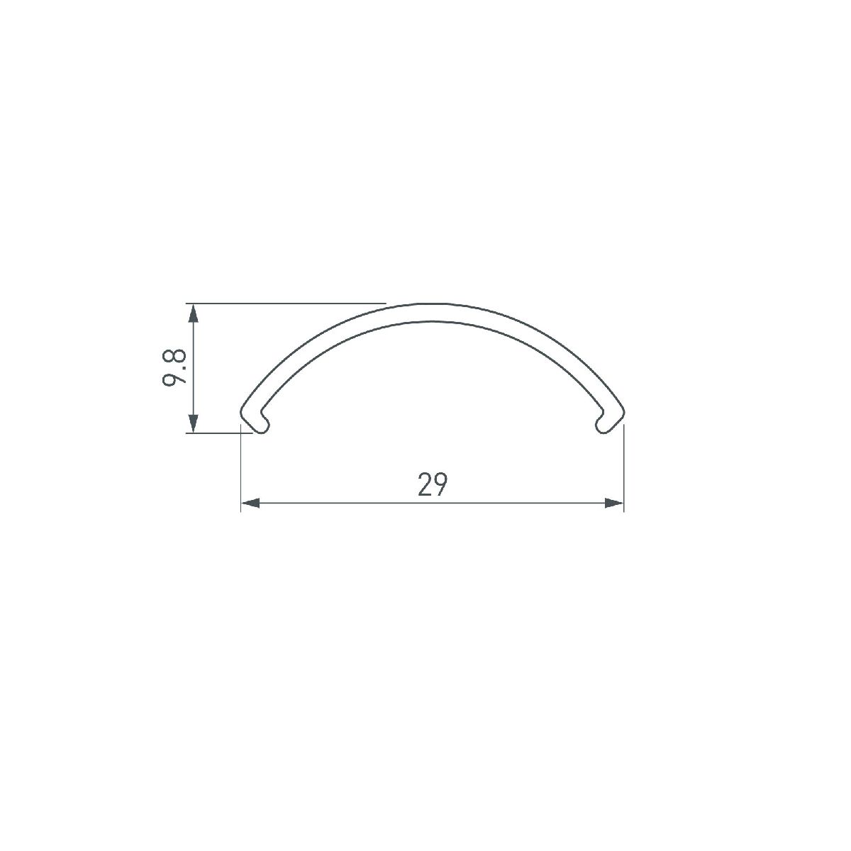 Экран Arlight ROUND-D36-360-2500 OPAL 050532